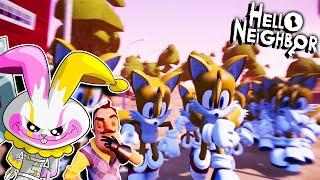 CLONING SONIC TAILS | Hello Neighbor Mod