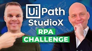 UiPath StudioX - RPA Challenge and RPA Architect Interview