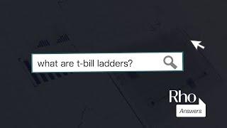 What is a T-Bill ladder?