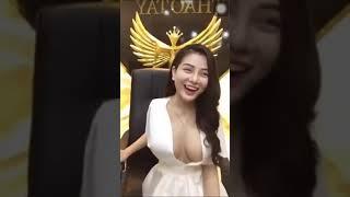 Tante Malam minggu pamer puting bigo live