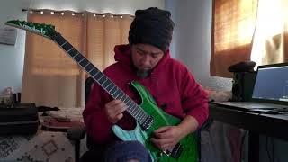 Jackson Pro Series Soloist SL2Q MAH - Trans Green. The Four Horsemen Solo Song by Metallica.