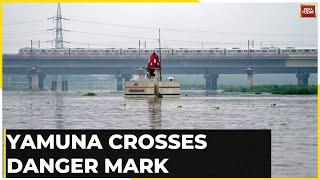 Delhi On High Alert As Yamuna Crosses Danger Mark, Old Bridge Closed For Rail Traffic