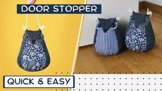 DIY door stopper easy and quick