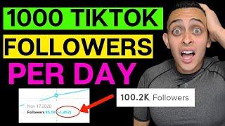 (Tiktok Growth Hacks) How To Get 1000 Followers On Tiktok Fast & Strategy on Getting Tik Tok Famous