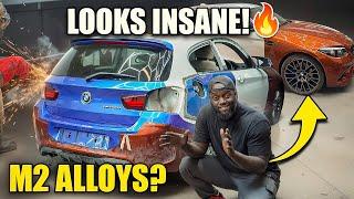 RICKY's LLF M2 HATCH GETS A BBL!...M2 QUARTERS & REAR BUMPER - PHASE 4 / PART 9