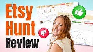 EtsyHunt Review 2024 for Etsy Sellers | How to Research Etsy Trends to find Best Sellers