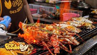 Must Eat! Grilled Lobster in Seafood Market, Bangkok Thailand