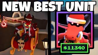 OLD MAN KRAMPUS IS THE NEW BEST UNIT and CRAZY OP! - Roblox Five Nights TD (FNTD)