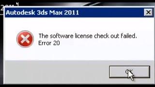 The Software Licence Check Out Failed Error 20 or 41 How to remove