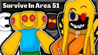 Roblox Survive In Area 51 Is Weird... (Survive and Kill the Killers in Area 51)