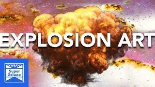 Explosion Art | Nice Content | Tatered