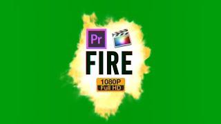 Fire Green Screen Free Download - Realistic Fire Effects