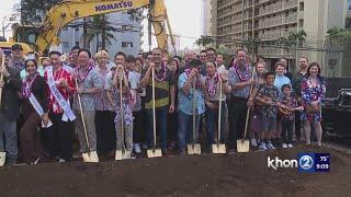 Honolulu's newest affordable housing site breaks ground in Punchbowl