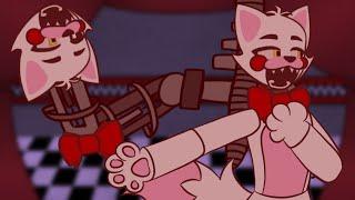 “LAY ALL YOUR LOVE ON ME” // fnaf 2 // art // Toy Foxy/The Mangle // Main au