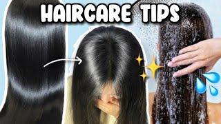 HOW TO GET HEALTHY HAIR AT HOME | Hair Care Routine for Healthy & Beautiful Hair 