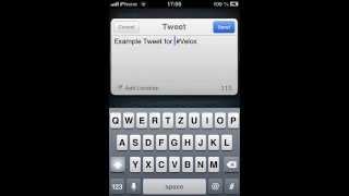 VeloxTweet! New Velox Plugin for iOS