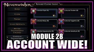 Account-Wide Celestial Enchantments System but a bit Tricky! (how it works) - Neverwinter Preview