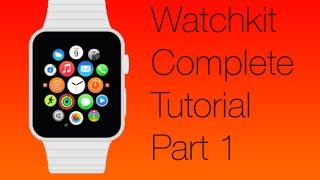 WatchKit Tutorial Part 1: Getting started