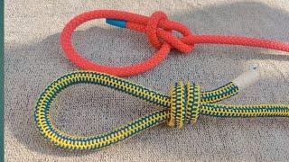 The Best Knot Ever (Loop & Bowline Knot) #how #ropeknots