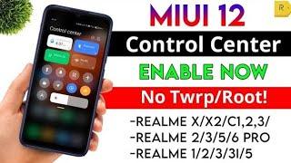 MIUI 12 Notification Panel Any Realme & Oppo Devices | Without Root | in 1 Minute 