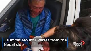 69 year old double amputee sets record, reaches Everest summit on fifth attempt