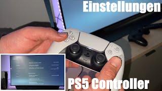 Sony DualSense Controller Einstellungen - Next-Gen Gamepad an der PS5 anpassen & personalisieren