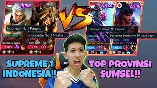 SERU!! 2 SUPREME INDONESIA VS 2 TOP SUMSEL !