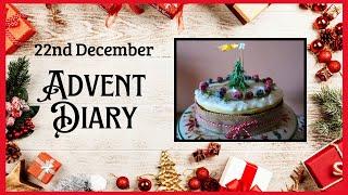 Quick and Easy Christmas Cake Decorating Idea