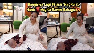 Rayyanza Lagi Belajar Tengkurep Gaess‼️Nagita Slavina Bahagia