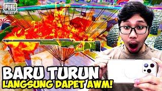 BARU TURUN LANGSUNG DAPET AWM?! KOTA ROZHOK TERBAIK! - PUBG MOBILE