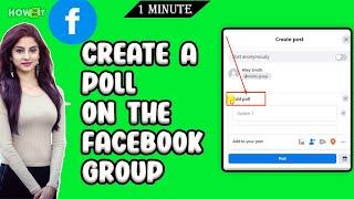 how to create a poll on Facebook group 2024 | Skill Wave