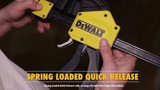 Holds Tight, Holds Strong. - DEWALT Trigger Clamps