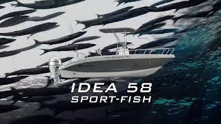 Idea Marine 58 Sport Fish - Anteprima al Pescare Show 2022 con Centro Nautico Lignano e Honda Marine