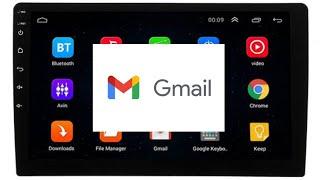 How to create Gmail account in Car Android Player