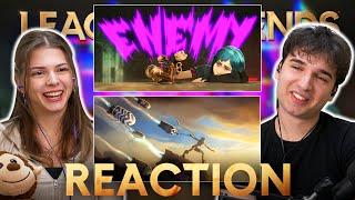 Arcane Fans React to "ENEMY" & "GET JINXED" Music Videos | League of Legends