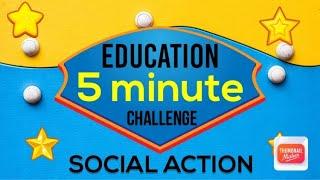 Sociology: 5 (minutes) a day revision challenge – SOCIAL ACTION & EDUCATION