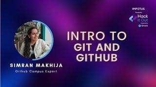 Hack It Out - Intro to Git and GitHub