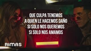 Corina Smith X Lenny Tavarez - Morir Juntos (Video Lyrics Oficial)