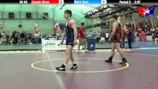 Lincoln Olson vs. Mark Voss at 2013 FILA Cadet Nationals - FS