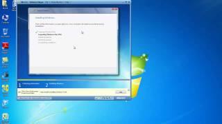 Install Windows 7 virtually Using VMWare Player