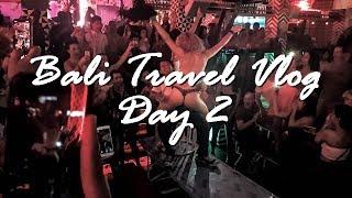 Bali Travel Vlog - Day 2 | Ubud, Legian & Mexicola Wild Party!