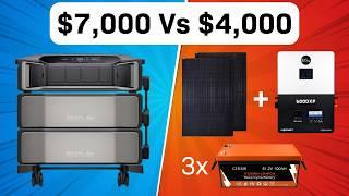 Ecoflow Delta Pro Ultra Vs. DIY Off Grid Solar System