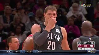 Timofey Mozgov vs Bulls. 07.04.2018