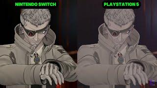 Master Detective Archives: RAIN CODE Nintendo Switch  Vs RAIN CODE Plus PlayStation 5 Comparison