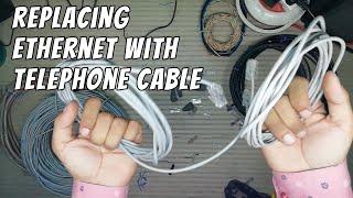 Replacing Ethernet Cable with Telephone Cable | IT Networking