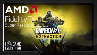 Rainbow Six Extraction with AMD Fidelity FX Super Resolution