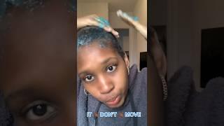 MY HAIR IT DON’T MOVE!  GORILLA GLUE GIRL (ECO GEL)- TIFFANI D #shorts