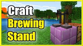 How to Make Brewing Stand in Minecraft (Make Potions!)