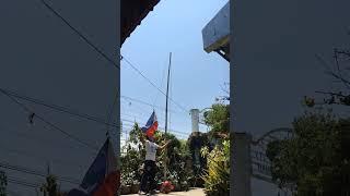 Philipine flag raising #philippines #shorts