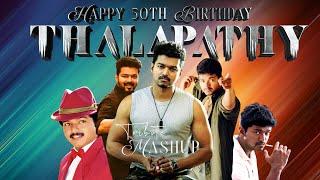 Thalapathy Vijay 50th Birthday Special Mashup 2024 | Complete Tribute | Mukesh Cuts